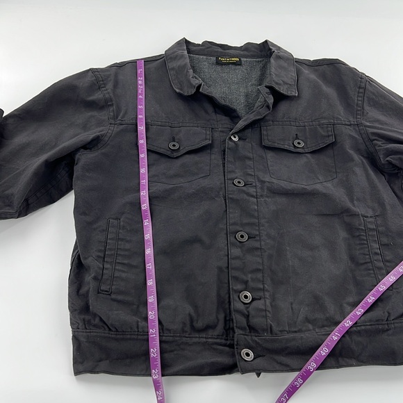 Flint & Tinder Waxed Canvas Trucker Jacket - Picture 4 of 9
